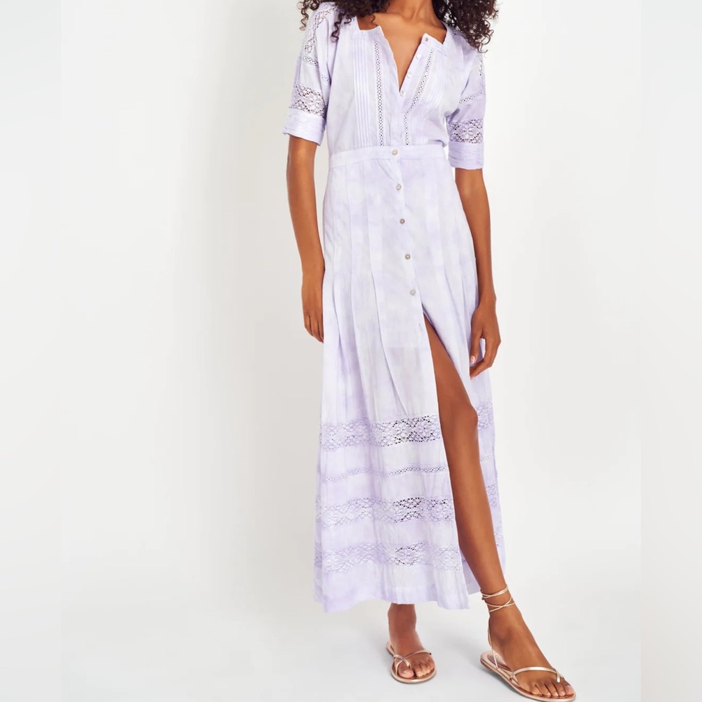 Love Shack Fancy Edie Midi Dress Size Small